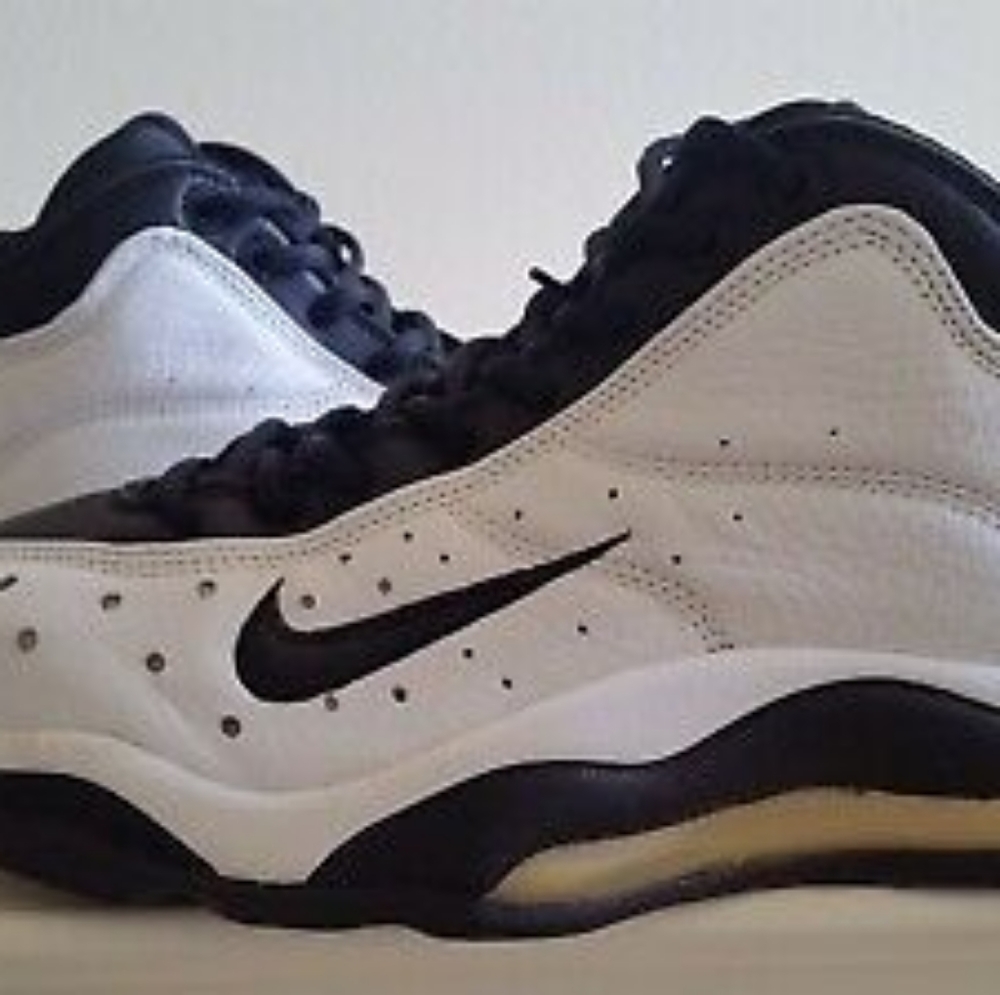 Nike Air Team Max Zoom Mens Size 21 Blue White UNRELEASED Sample Shoe 139359